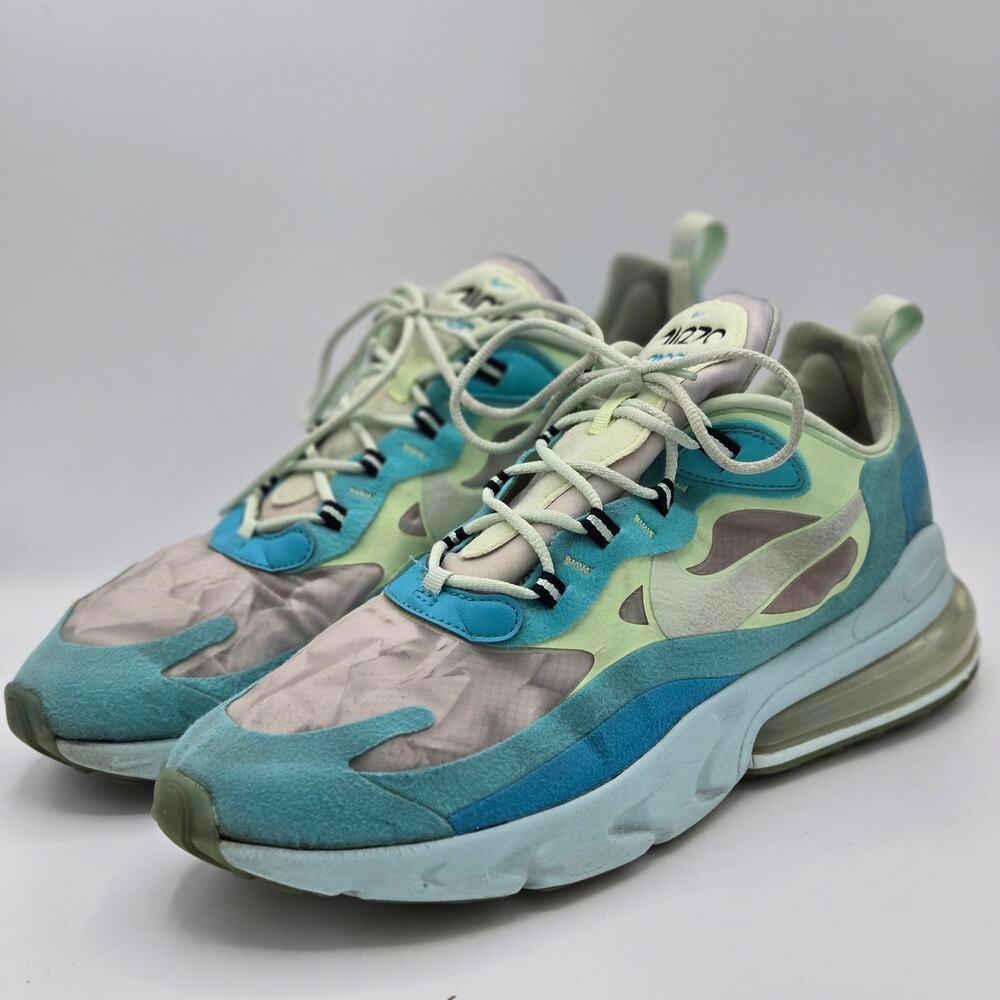Nike Air Max 270 React Men's Hyper Jade AO4971 301 Size 10